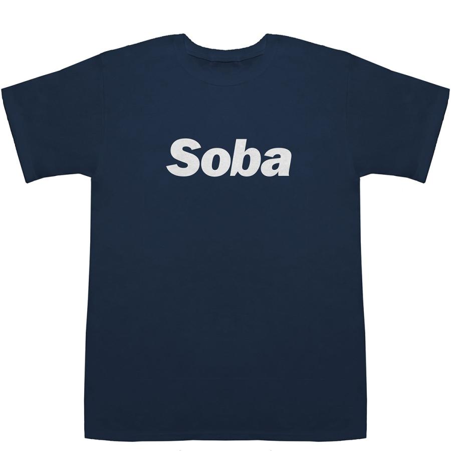 Soba そば 蕎麦 T-shirts【Tシャツ】【ティーシャツ】｜bass-controll｜03