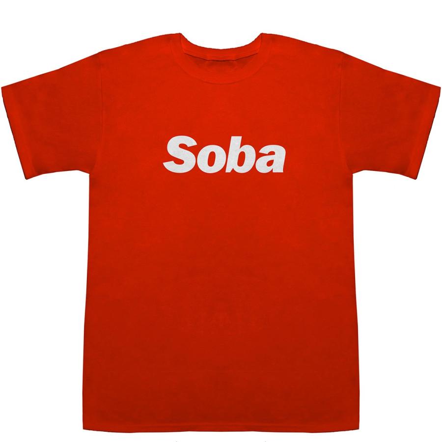 Soba そば 蕎麦 T-shirts【Tシャツ】【ティーシャツ】｜bass-controll｜06