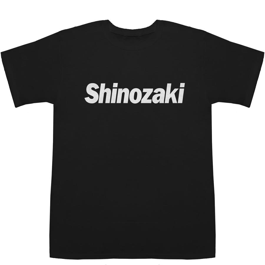 Shinozaki 篠崎 信崎 シノザキ T Shirts Tシャツ ティーシャツ 名前 なまえ 苗字 氏名 E 0435 Bass Controll 通販 Yahoo ショッピング