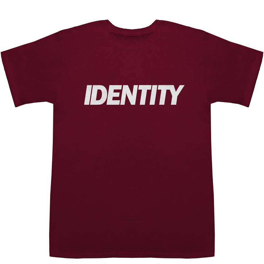 アイデンティティー IDENTITY アイデンティティ T-shirts【Tシャツ】【ティーシャツ