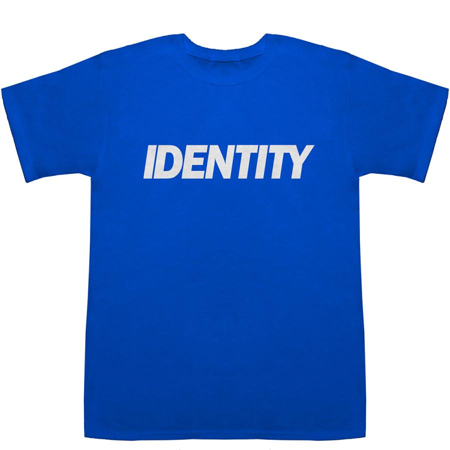 Afhængig Utilgængelig hektar IDENTITY アイデンティティ T-shirts【Tシャツ】【ティーシャツ】 :E-0788:BASS CONTROLL - 通販 -  Yahoo!ショッピング