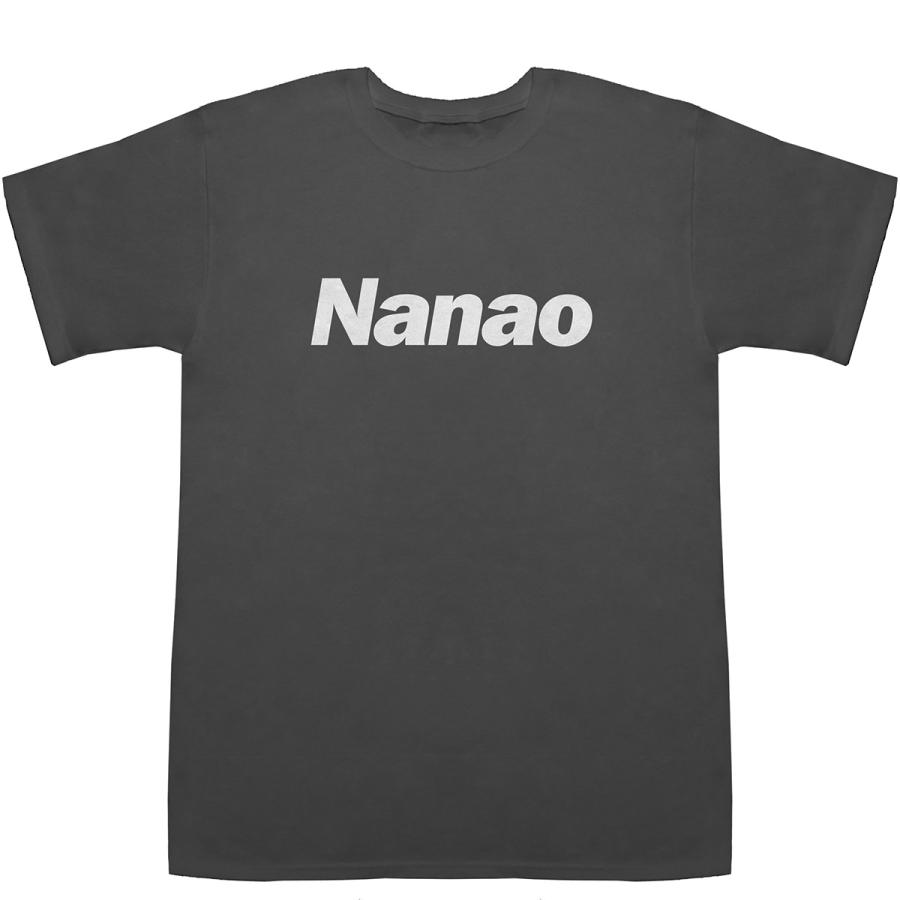 Nanao 七尾 菜々緒 ナナオ T-shirts【Tシャツ】【ティーシャツ】【名前