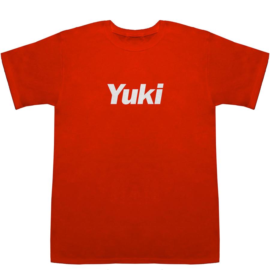 Yuki 結城 由紀 ユウキ ユキ T-shirts【Tシャツ】【ティーシャツ