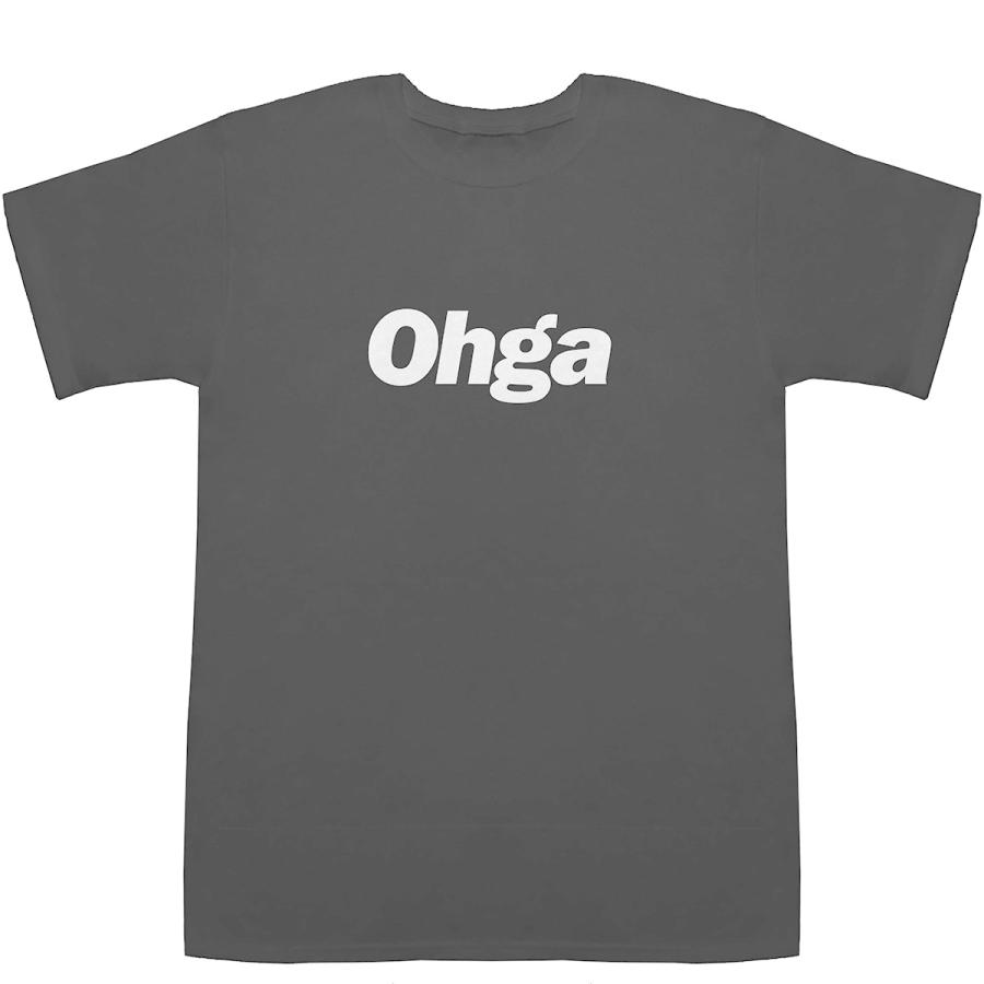 Ohga 大賀 おおが T-shirts【Tシャツ】【ティーシャツ】【名前 