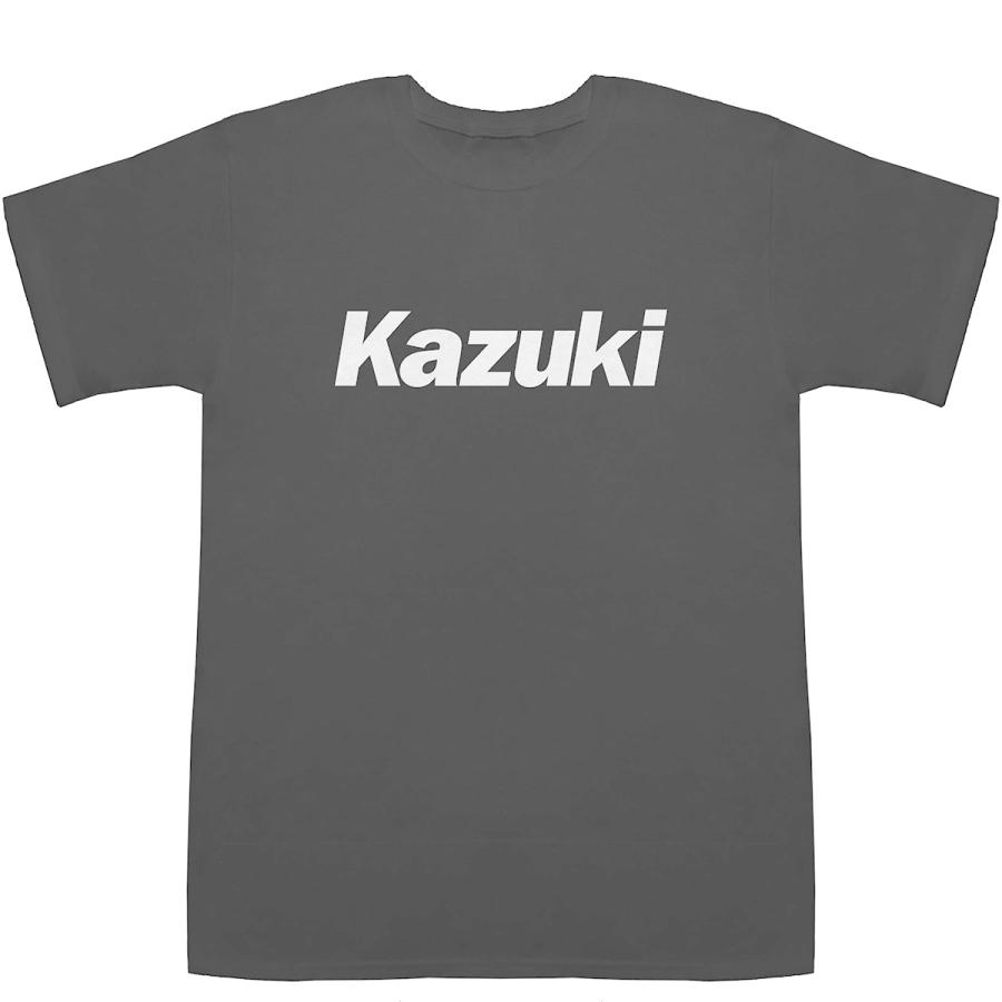 Kazuki かずき 和樹 一樹 和希 一輝 一貴 T-shirts【Tシャツ】【ティーシャツ】【名前】【なまえ】【苗字】【氏名】｜bass-controll