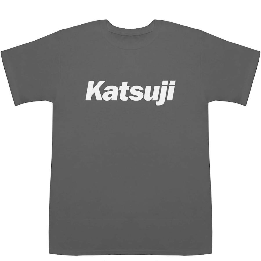 Katsuji かつじ 勝次 勝司 勝治 活字 佳治 T Shirts Tシャツ ティーシャツ 名前 なまえ 苗字 氏名 E 1486 Bass Controll 通販 Yahoo ショッピング