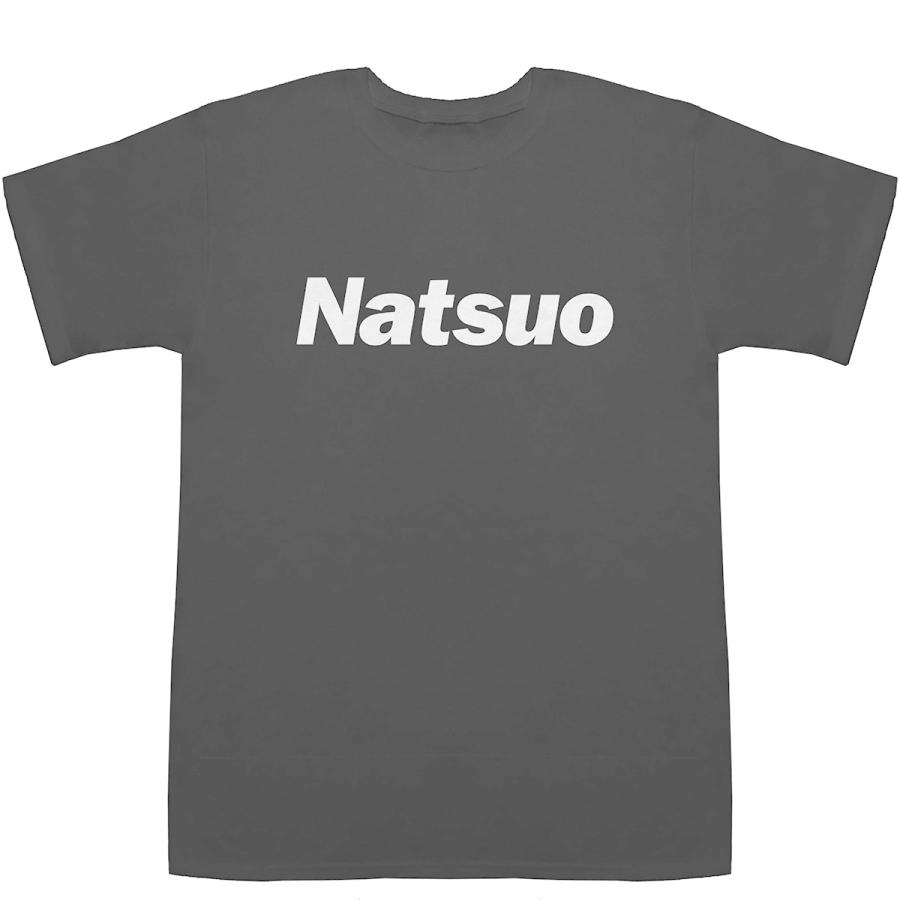 Natsuo なつお 夏生 夏尾 夏雄 夏夫 夏央 T-shirts【Tシャツ】【ティーシャツ】【名前】【なまえ】【苗字】 : BASS  CONTROLL - 通販 - Yahoo!ショッピング