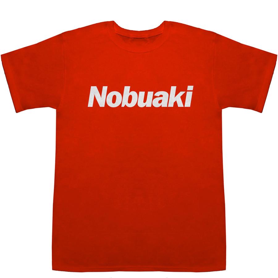 Nobuaki のぶあき 信明 伸明 信昭 修光 亘昭 T-shirts【Tシャツ】【ティーシャツ】【名前】【なまえ】【苗字】｜bass-controll｜06