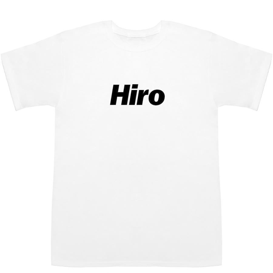 Hiro ひろ 広 浩 弘 尋 宏 T-shirts【Tシャツ】【ティーシャツ】【名前