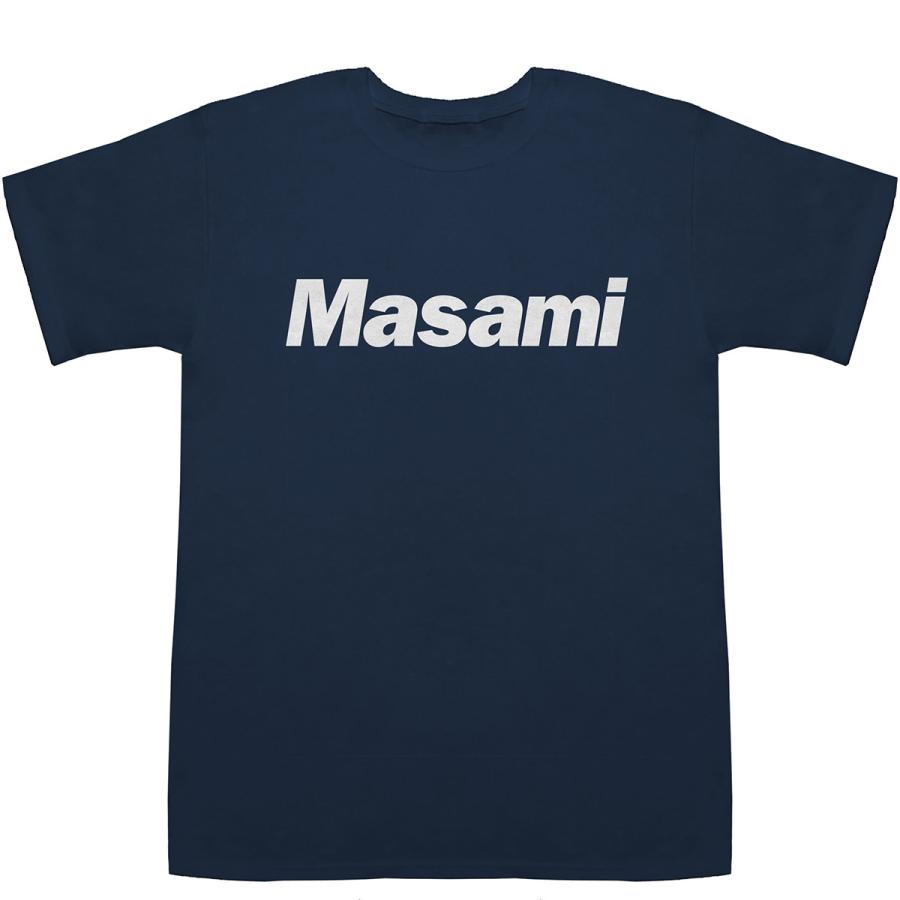 Masami まさみ 正美 正巳 雅美 正己 政美 T-shirts【Tシャツ】【ティー