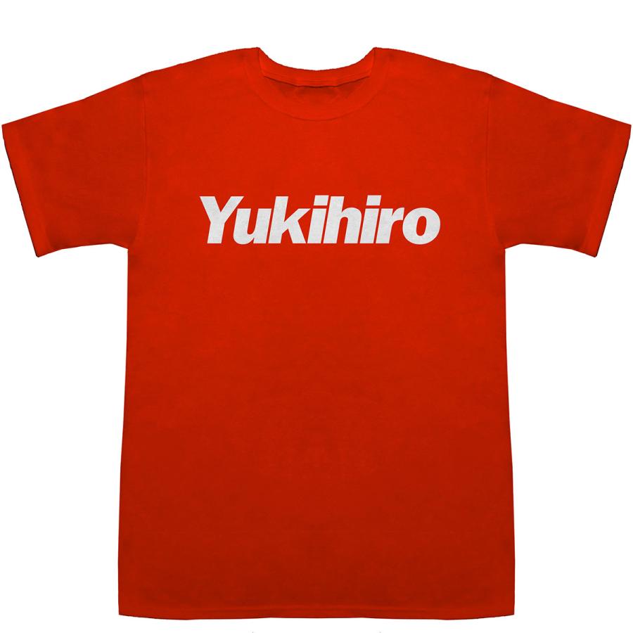 Yukihiro ゆきひろ 幸宏 幸弘 幸広 幸博 幸浩 T-shirts【Tシャツ】【ティーシャツ】【名前】【なまえ】【苗字】｜bass-controll｜06