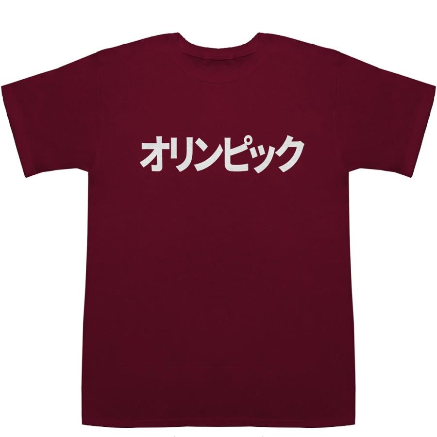 オリンピック Olympic T-shirts【カタカナ】【スポーツ】【Tシャツ