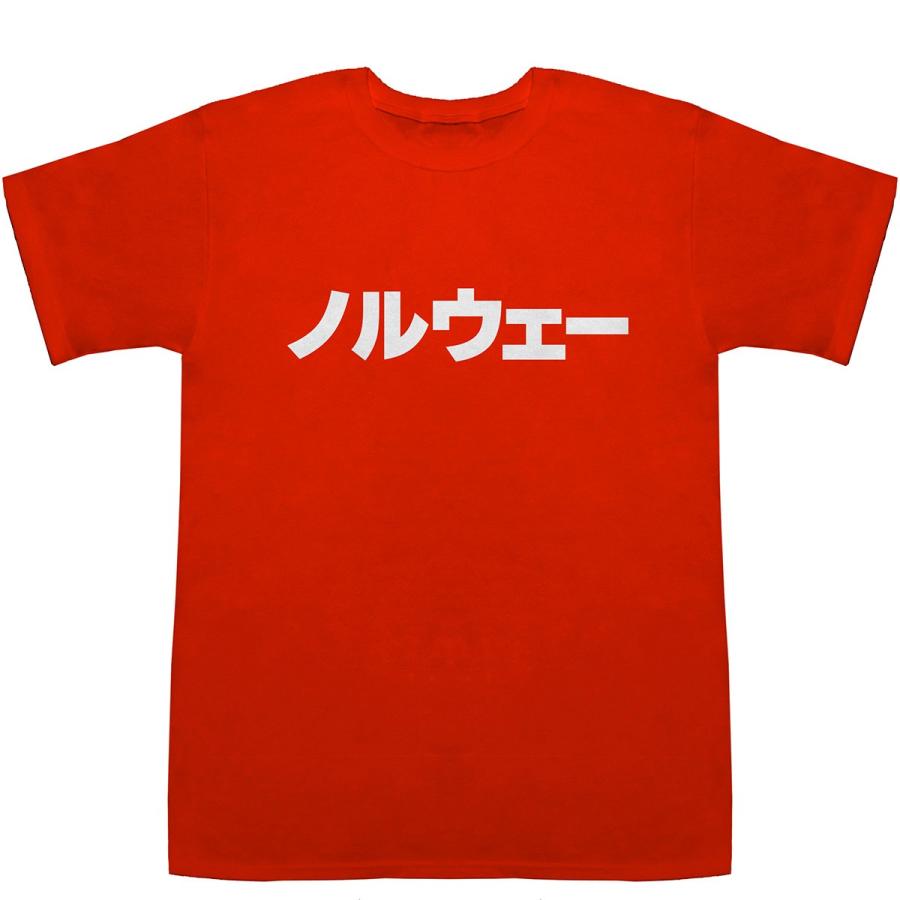 ノルウェー Norway T-shirts【Tシャツ】【ティーシャツ】【国名】【日本語】【カタカナ】【お土産】｜bass-controll｜06