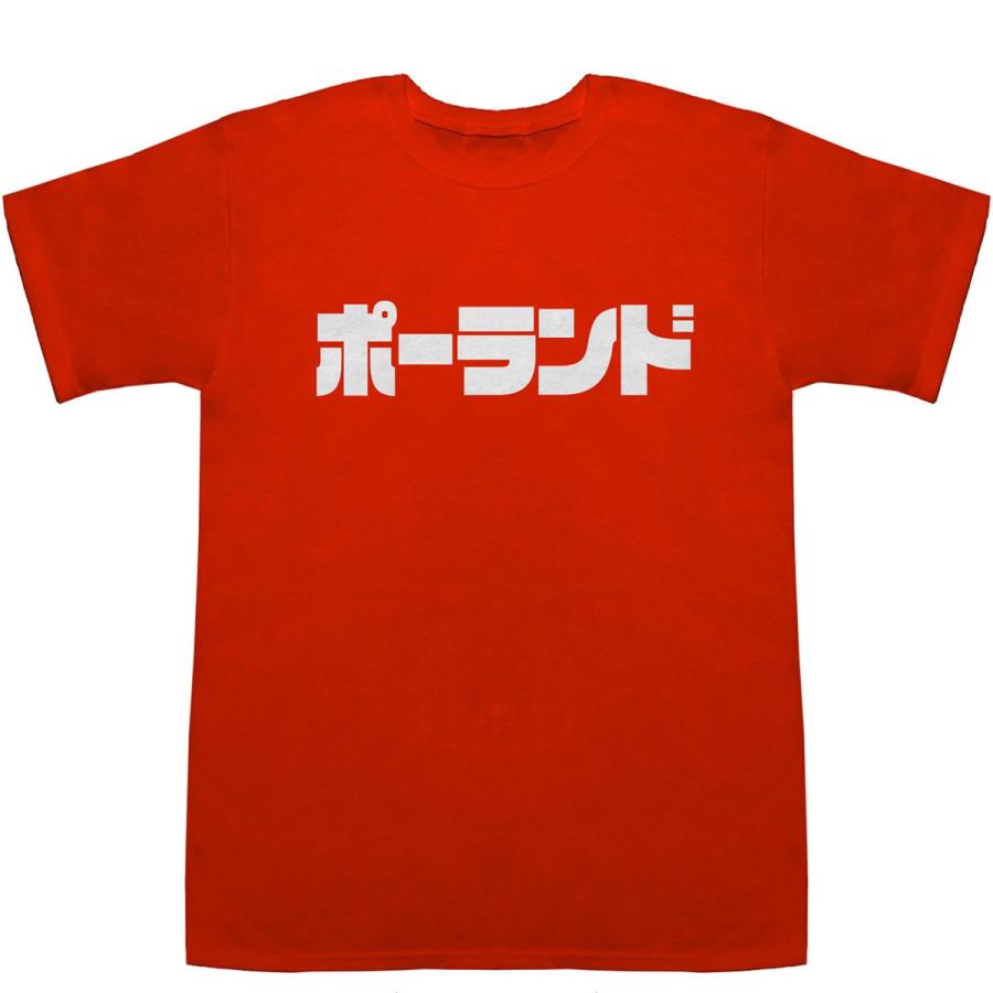 ポーランド Poland T-shirts【Tシャツ】【ティーシャツ】 : BASS