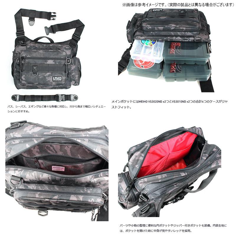 L.S.D. ○LSDデザイン ワンショットサイドダブル ブラックカモ