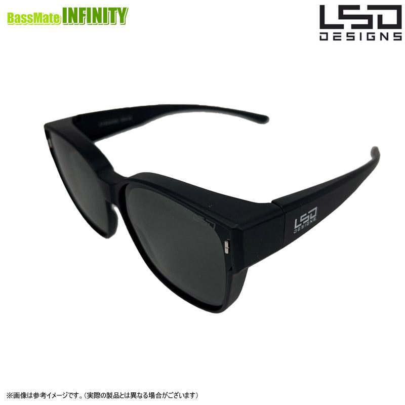 L.S.D. ○LSDデザイン 偏光サングラス オーバーグラス Type7 マット