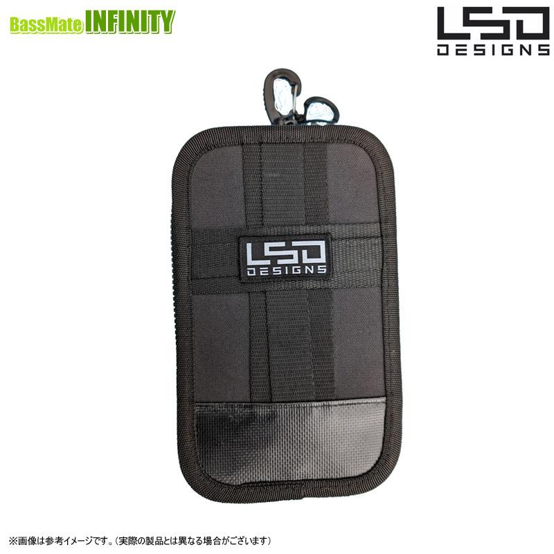 L.S.D. ○LSDデザイン フィッシングポーチマグXL (コーデュラブラック