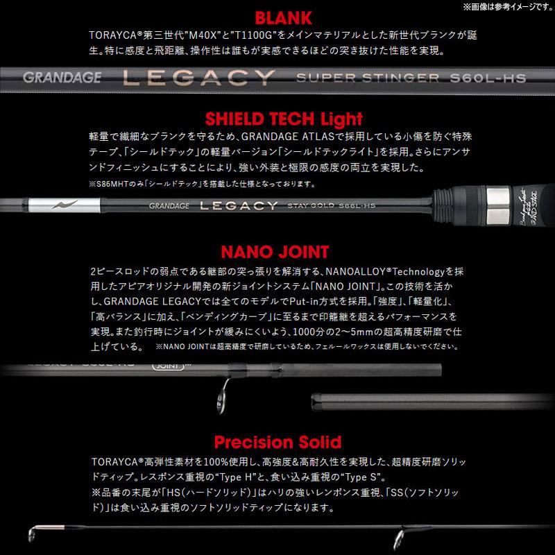APIA ○【送料無料】アピア GRANDAGE グランデージ レガシー スーパー