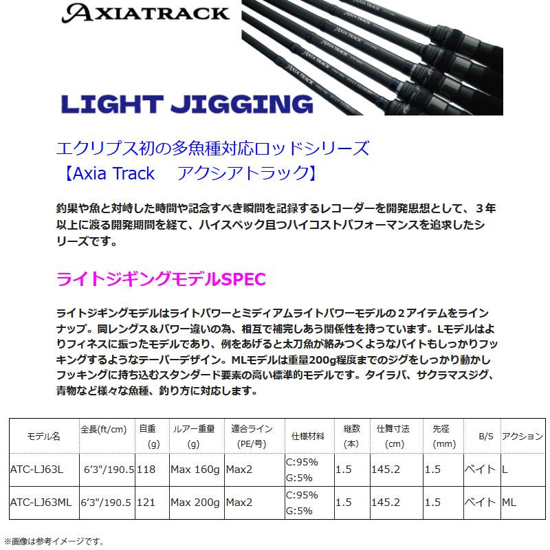 ECLIPSE ○エクリプス ECLIPS アクシアトラック ライトジギング ATC