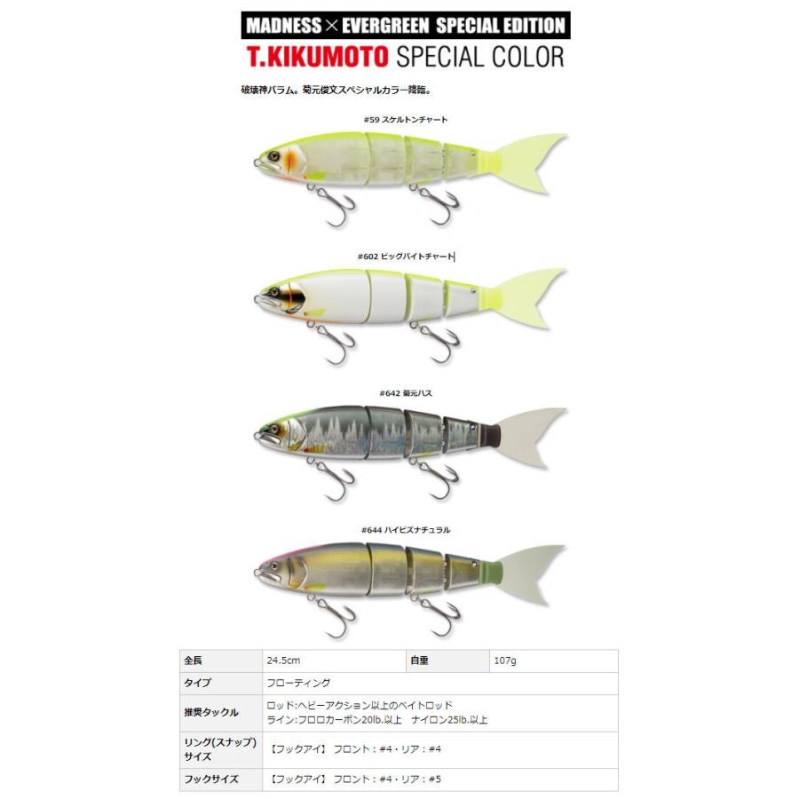 デッドステ マドネス エバーグリーン 釣具のバスメイトインフィニティ 通販 Paypayモール バラム 245 エバーグリーンスペシャルエディション 菊元俊文スペシャルカラー そして Www Blaskogabyggd Is