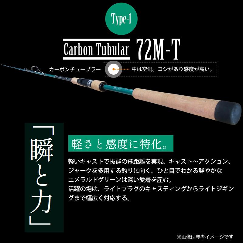 ○【送料無料】オンザブルー タイムレス 72M-T カーボンチューブラー