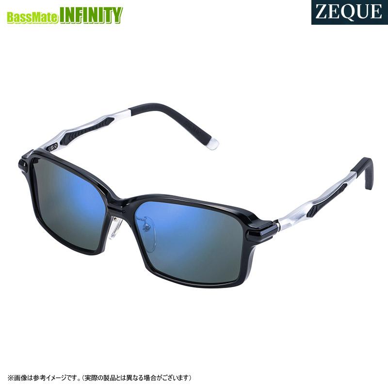 ●ゼクー Zeque　スパイク F-2069 ブラック/シルバー(トゥルービューフォーカス/ブルーミラー) ○ゼクー Zeque スパイク F-2069 ブラック/シルバー(トゥルービュー