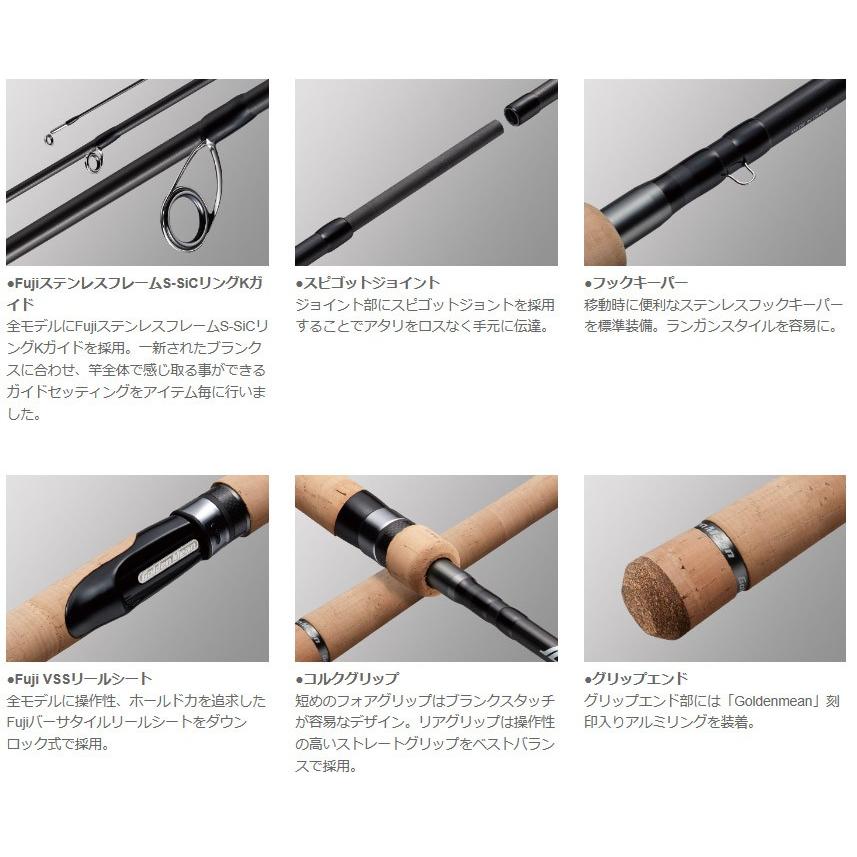 Golden Mean（ゴールデンミーン） ○ゴールデンミーン メバルロッド