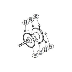 ●シマノ　バスワンXT(左ハンドル)(026798)用 純正標準スプール (パーツ品番13GJ0)　【キャンセル及び返品不可商品】 【まとめ送料割】｜bass-infinity