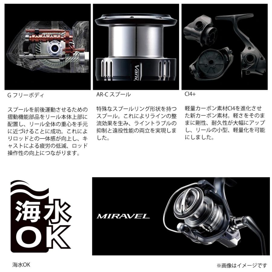 シマノ（SHIMANO） ○シマノ 22 ミラベル C3000 (045171) 【まとめ送料