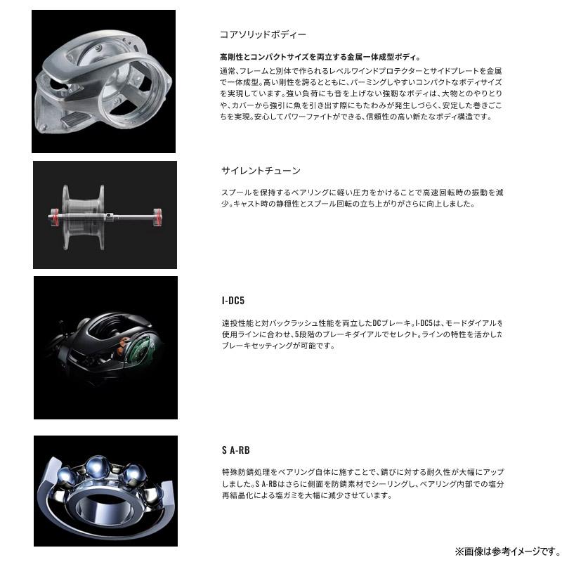 シマノ（SHIMANO） ○シマノ 24 メタニウム DC 71HG（046635）（左