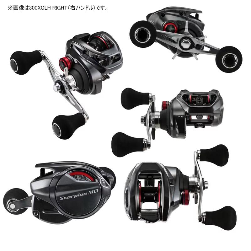 SHIMANO 24 Scorpion MD 301XGLH 左 シマノ（SHIMANO） 24 スコーピオン MD 301XGLH LEFT 左 リール ベイト