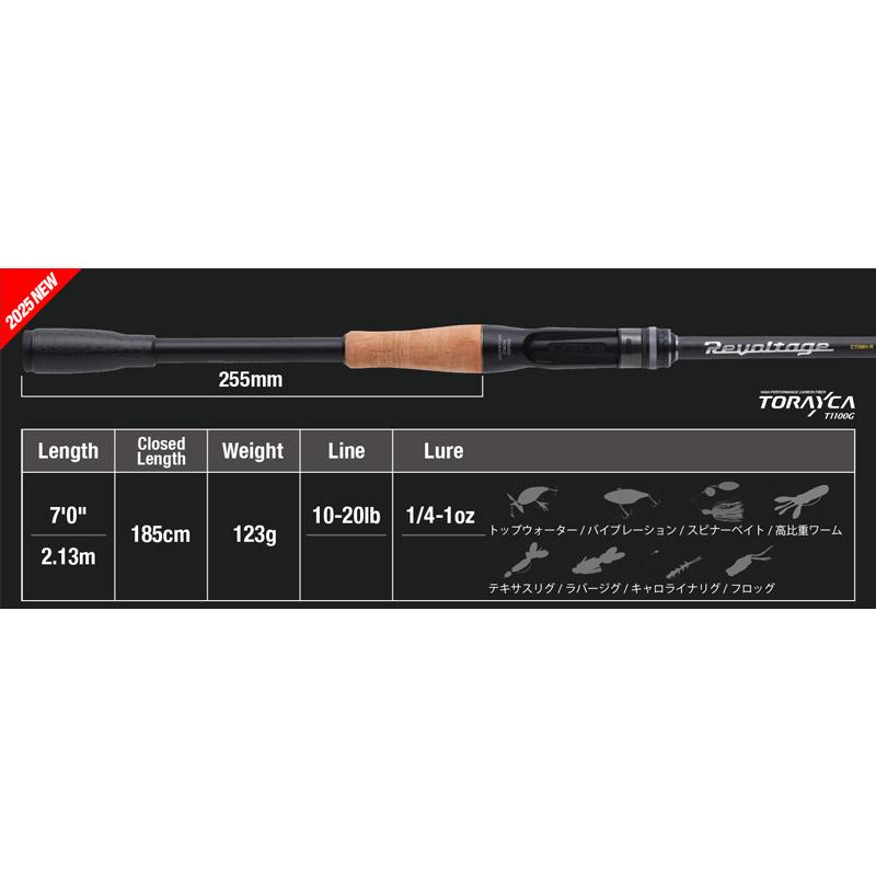 JACKALL（ジャッカル） ○ジャッカル リボルテージ RVII-C70MH-R