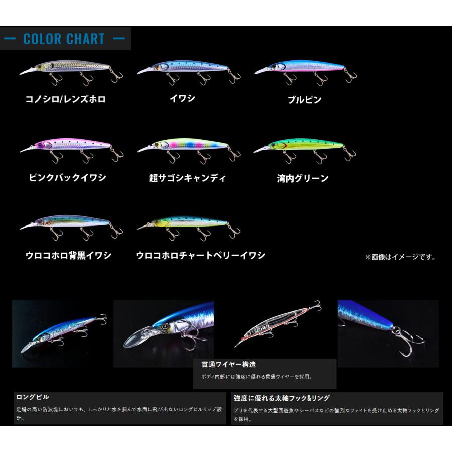 JACKALL（ジャッカル） ○ジャッカル ビッグバッカー湾岸ミノー 128S