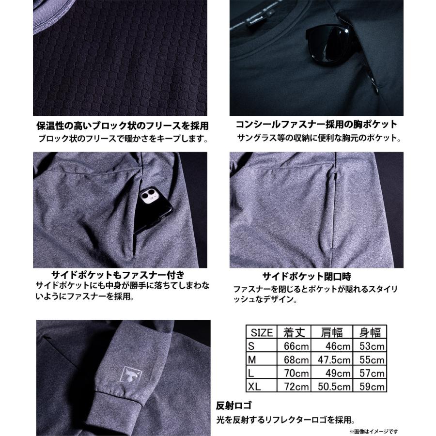 JACKALL フィールドテックスウェットシャツ グレーXL JACKALL（ジャッカル） 【在庫限定40％OFF】ジャッカル フィールド