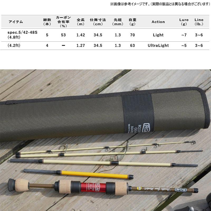 JACKALL（ジャッカル） RGM ルースターギアマーケット SPEC.5／42-48S