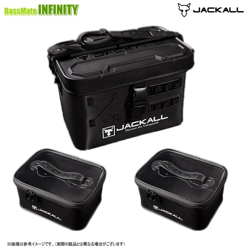 JACKALL ジャッカル タックルコンテナR ブラック Mサイズ (ロッド 