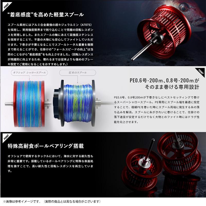 JACKALL（ジャッカル） オフショア シャロースプール CC200 (21