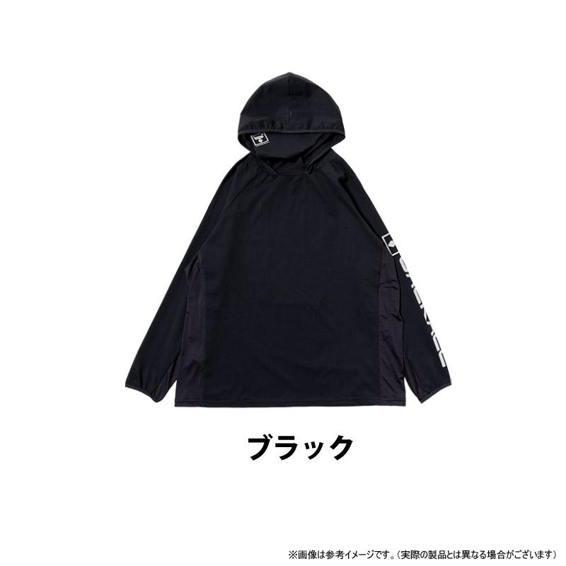 JACKALL（ジャッカル） ドライメッシュフーディー (ブラック) 【メール