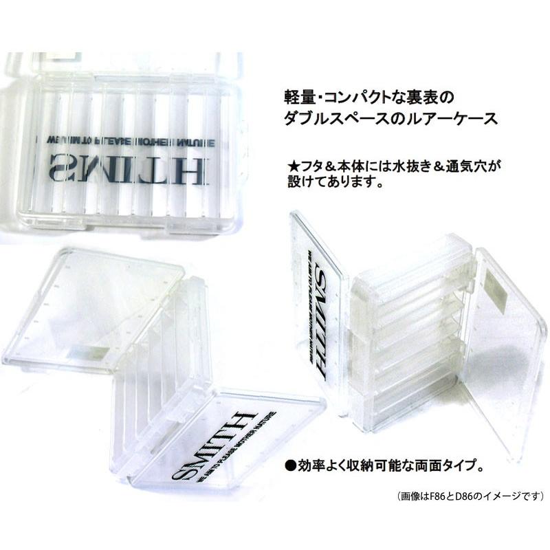 SMITH（スミス） ○スミス リバーシブル ルアーケース 100 クリアー