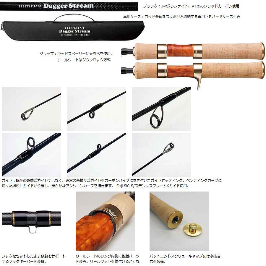 SMITH（スミス） ○スミス ダガーストリーム DS-TEC55UL 6ピース振出