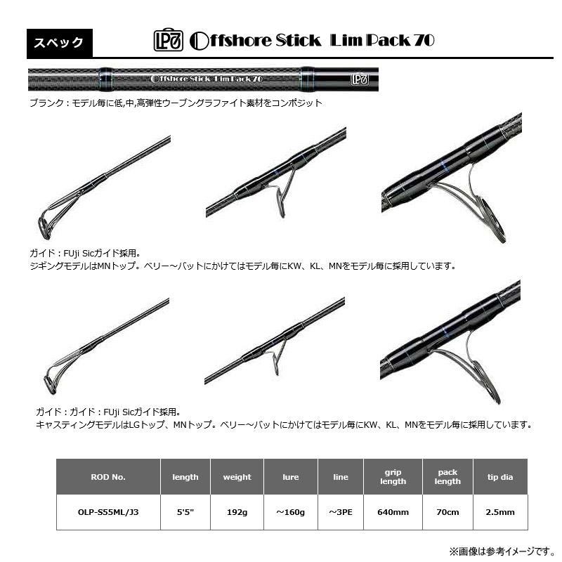 Offshore Stick ○スミス オフショアスティックOLP S55ML/J3