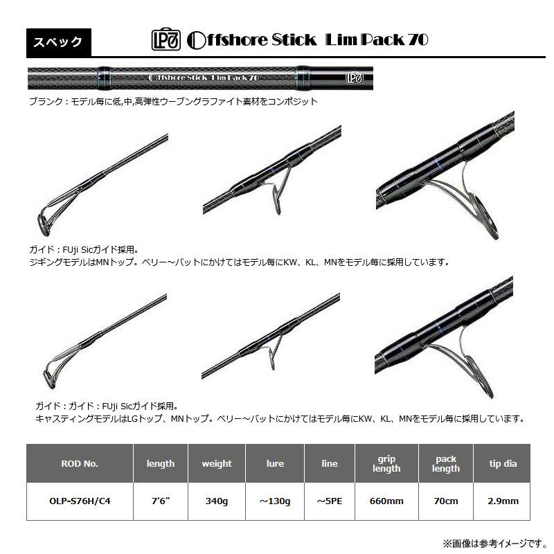 Offshore Stick ○スミス オフショアスティックOLP OLP-S76H/C4
