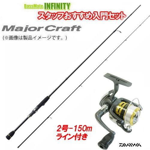 ファーストキャスト　アジングロッド　Daiwa レブロスリール付き ファーストキャスト アジングロッド Daiwa レブロスリール付き