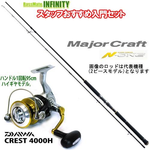 メジャークラフト N One エヌワン Nss 962lsj ダイワ 16 クレスト 4000h ライトショアジギング入門セット バスメイトインフィニティyahoo 店 通販 Yahoo ショッピング