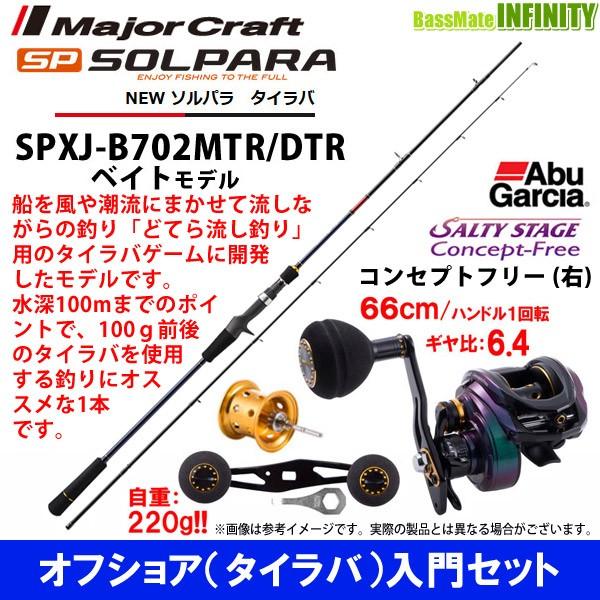 オープニング大放出セール オフショア タイラバ 入門セット メジャークラフト ソルパラ Spxj 02mtr Dtr アブガルシア ソルティーステージ コンセプトフリー 右ハンドル 即納特典付き Www Thedailyspud Com