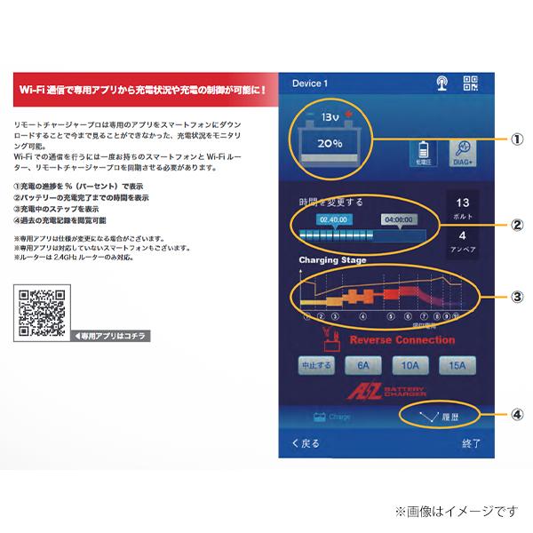 【送料無料】ACデルコ ボイジャーバッテリー105A(M27MF)＆AZ リモートチャージャープロ充電器(ACH-1500)セット｜bass-infinity｜03