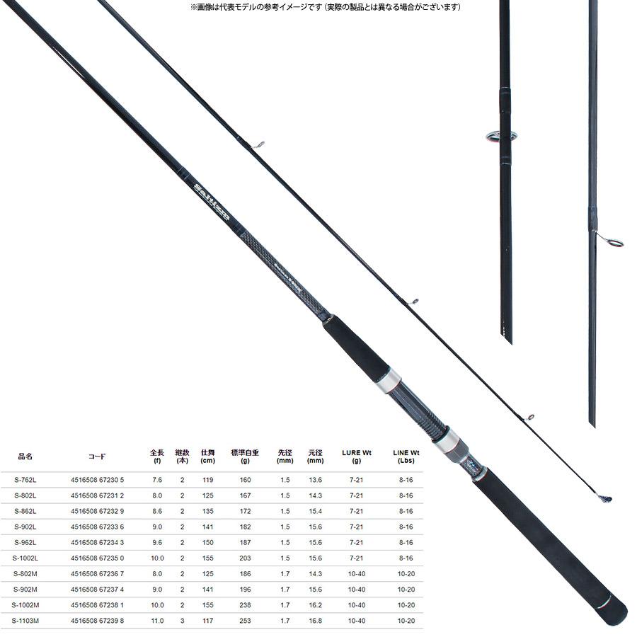 送料無料】【ナイロン12lb-150m糸付】【シーバス入門セット