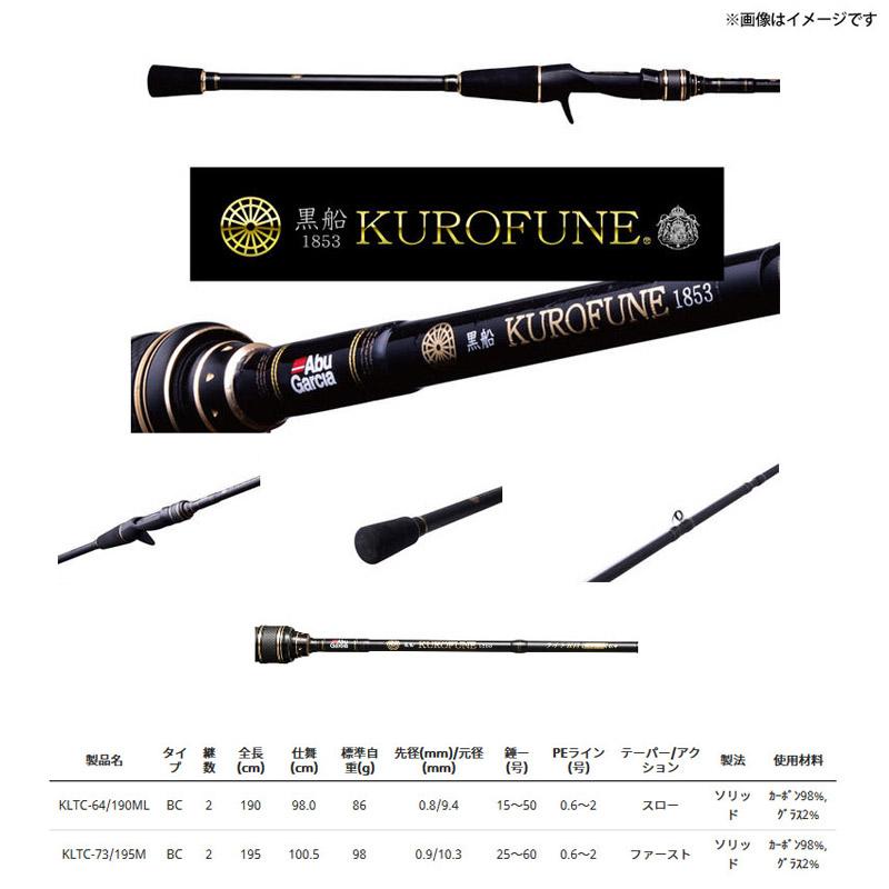KUROFUNE 【ライト五目釣り入門セット】○アブガルシア 黒船 ライト