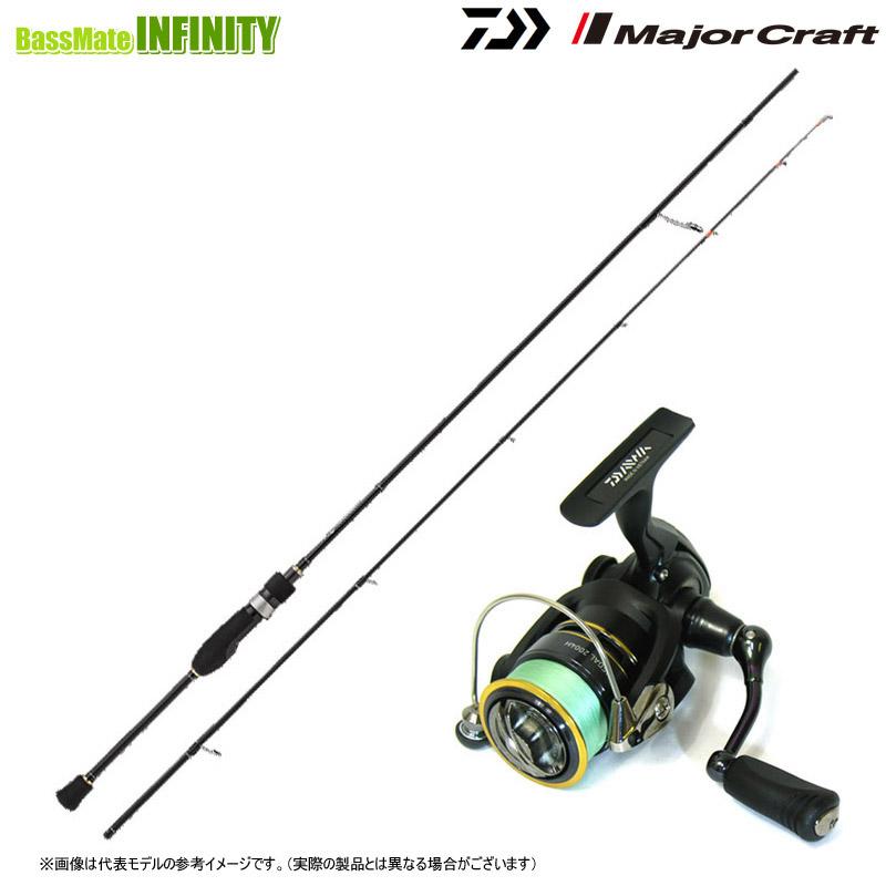 【送料無料】【PE0.4号(約100m)糸付き】【アジング入門セット】【今ならアジング用ワーム1点プレゼント】●メジャークラフト　鯵道 アジドウ 1G AD1-S682L＋ダイワ　16 リーガル 2004H Major Craft（メジャークラフト） 【送料無料】【PE0.4号(約100m)糸