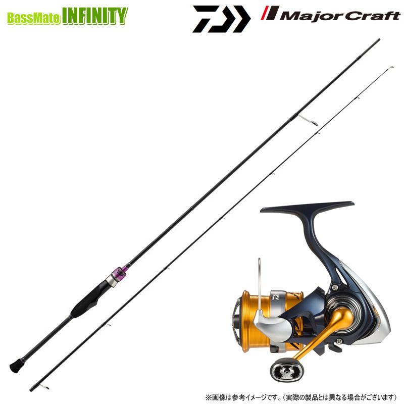 【エリアトラウト(管理釣り場)入門セット】●メジャークラフト　Banshee バンシー ビギンズ BFBS-602UL＋ダイワ　24 レブロス LT2000S Major Craft（メジャークラフト） 【エリアトラウト(管理釣り場)入門